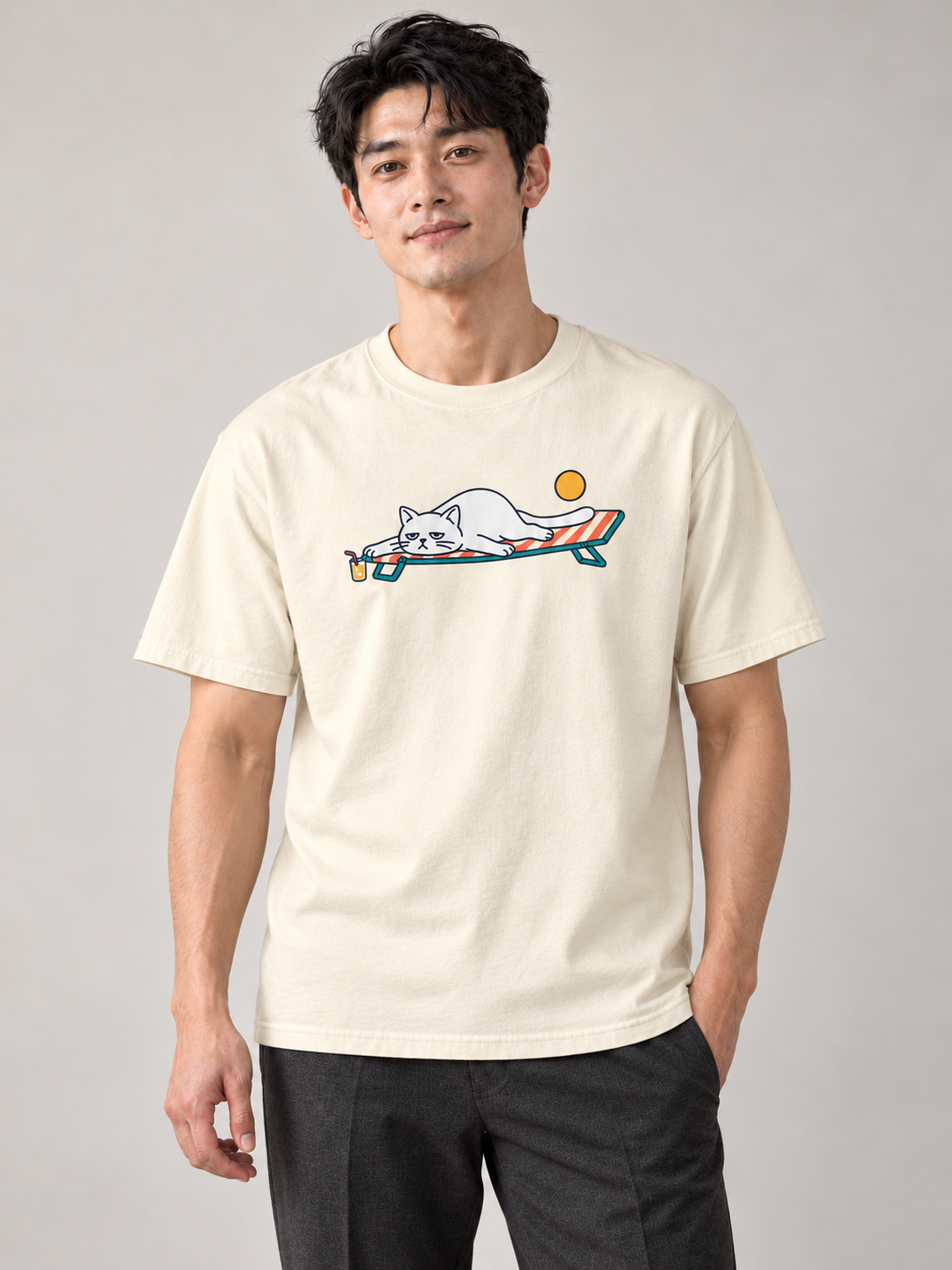 Vacant Society — Off Duty Cat Tee