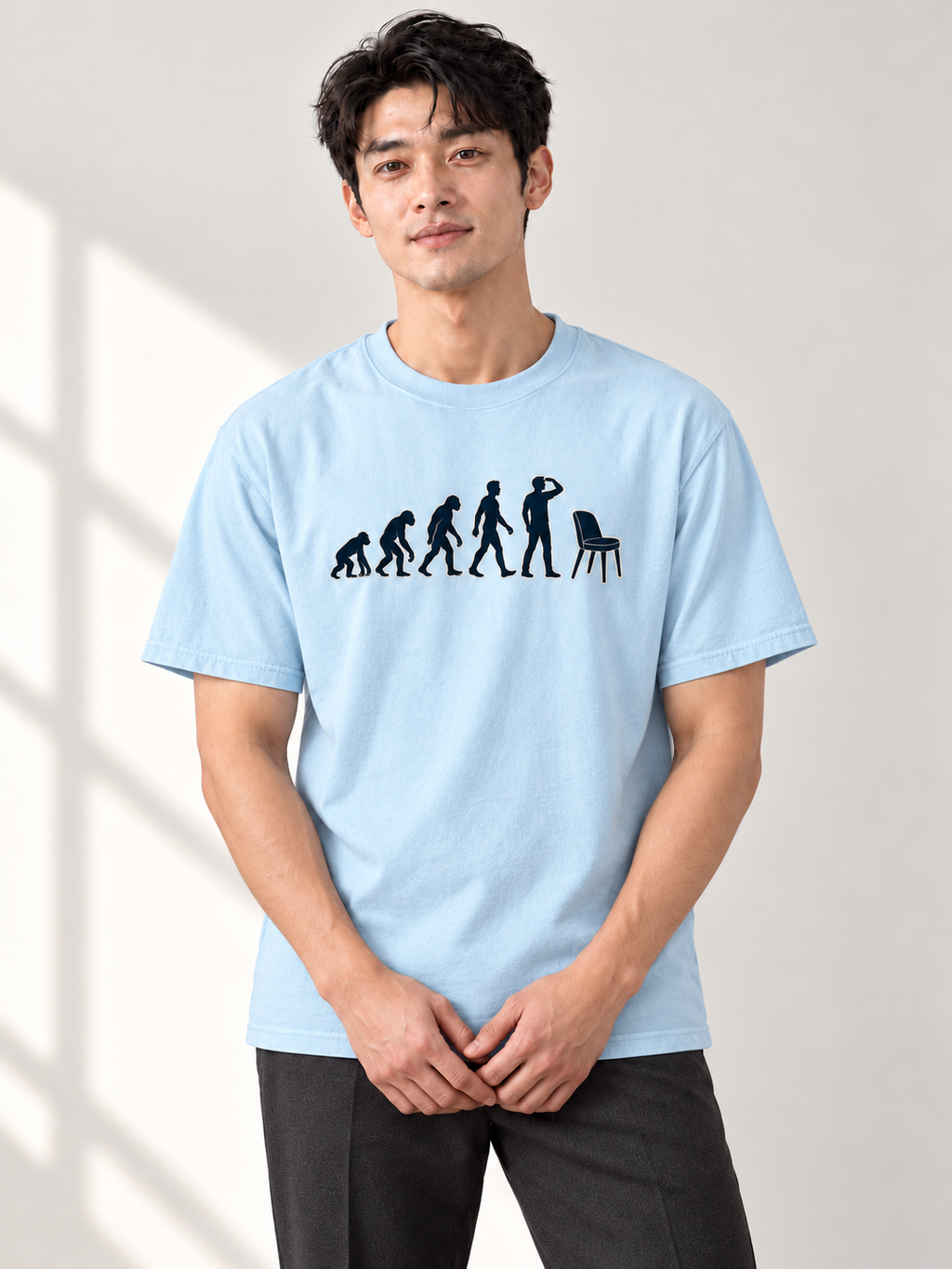 Vacant Society — Evolution Take a Seat Tee
