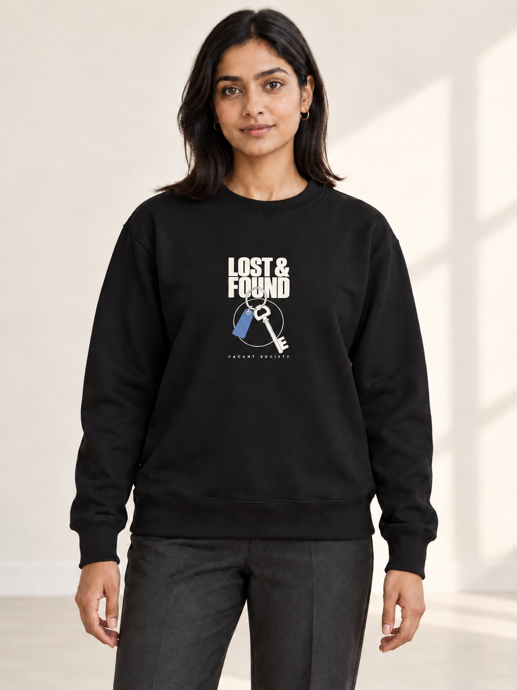 Vacant Society Lost & Found Crewneck