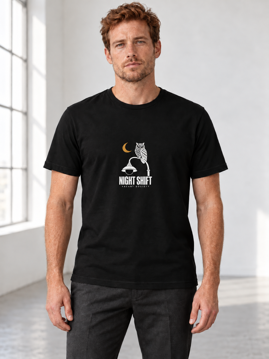 Vacant Society Night Shift Tee