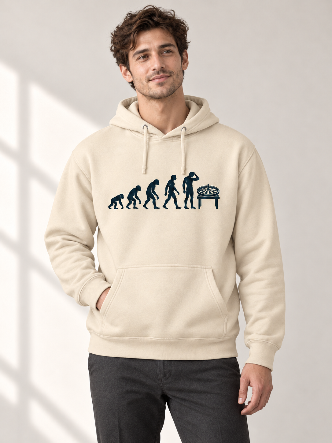 Vacant Society — Evolution Roulette Hoodie