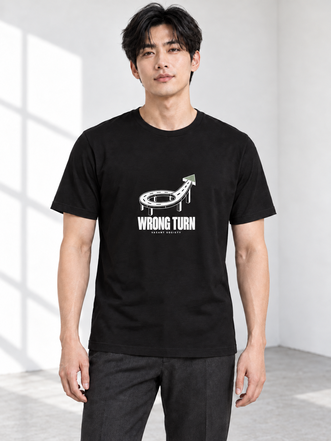 Vacant Society Wrong Turn Tee